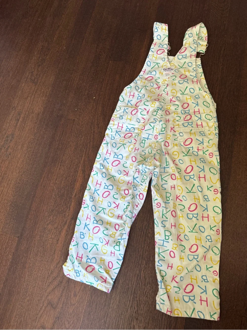 Vintage OshKosh ABC Overalls